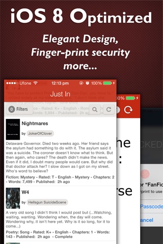 FictionPress - Library of books, ebooks and peoms screenshot 3