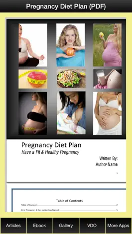 Game screenshot Pregnancy Diet Plan - Have a Fit & Healthy Pregnancy ! apk