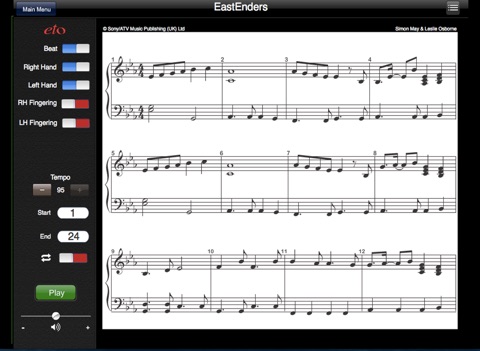 EastEnders - Learn to play this well known theme on the Piano or Keyboard screenshot 2