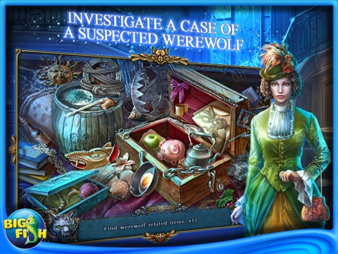 Shadow Wolf Mysteries: Under the Crimson Moon HD - A Hidden Object Mystery Adventure screenshot 2