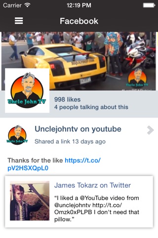 UncleJohnTv App screenshot 2