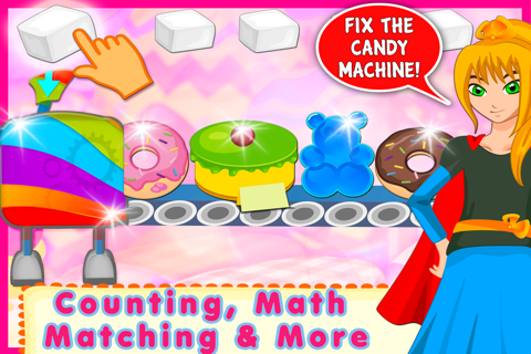 Preschool Candy Kid -Educational Games for Toddlers & Kindergarten Children. Help save the frozen candy! screenshot 4