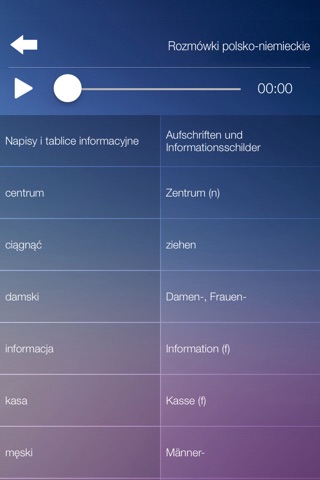 Rozmówki polsko-niemieckie - nauka języka niemieckiego screenshot 4