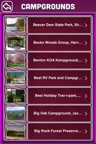 Illinois Campgrounds & RV Parks screenshot 3