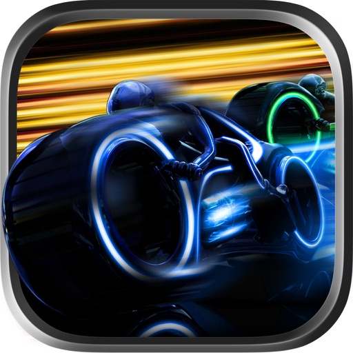 All Star Rush Neon Motorcycle Speed Racing Madness