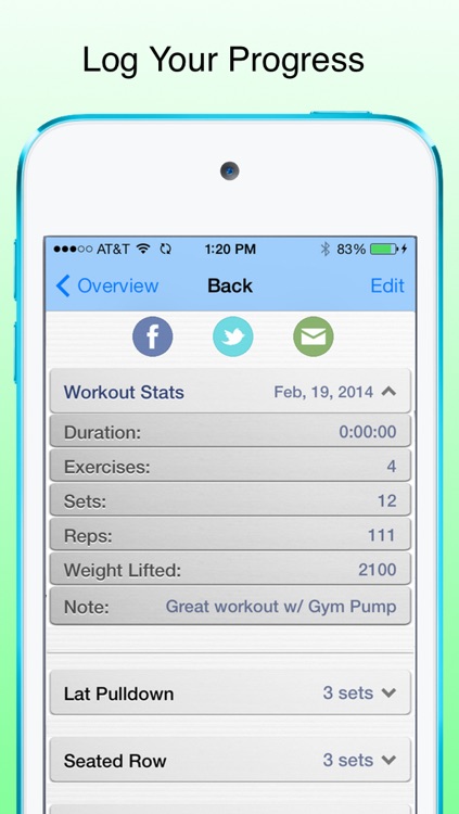Gym Pal - Ultimate Fitness Log & Tracker