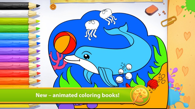 Sea Creatures - Living Coloring(圖2)-速報App