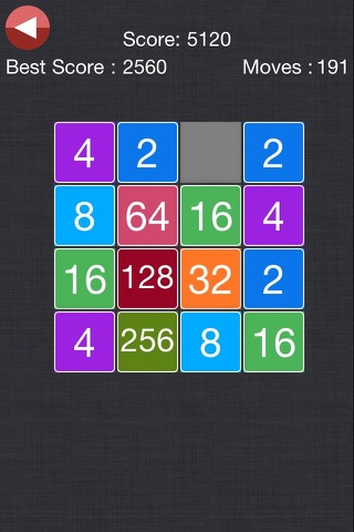 2048 - Exciting Math Board (2048,4096, 5*5) Puzzle Game screenshot 3