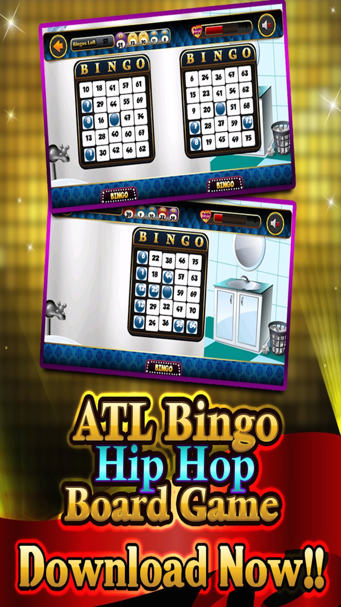 Bingo ATL Hip Hop Board Game FREE