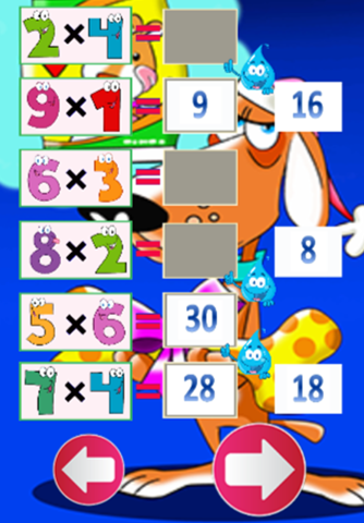 Math fact games English number practice education for kids screenshot 2