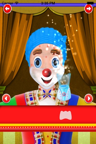 clown makeover salon screenshot 2