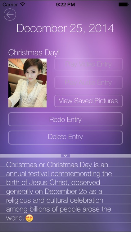 My Video Diary 8.0: Your Multi-Media Journal screenshot-4