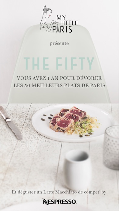 Screenshot #1 pour The Fifty - Les 50 meilleurs plats de Paris