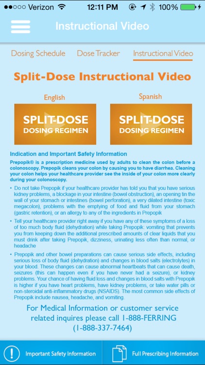 PREPOPIK® (sodium picosulfate, magnesium oxide, and anhydrous citric acid) Dosing Guide screenshot-4