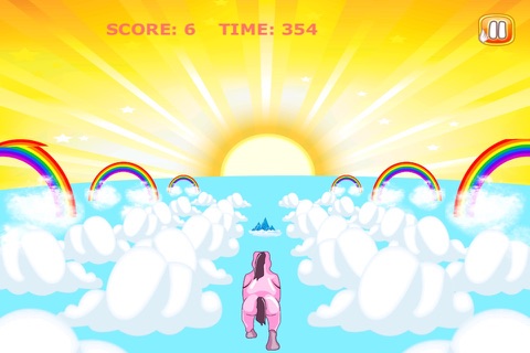 A Little Unicorn Magic Star Run FREE - Cute Pony Horse Game for Kid-s & Girl-s screenshot 2