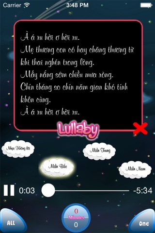 Hát Ru Việt Nam - Vietnamese Lullaby screenshot 2