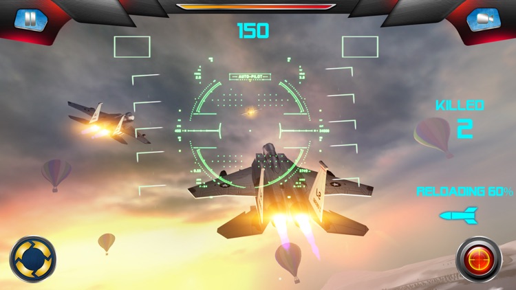 Frozen Air War Jet Fighter screenshot-3