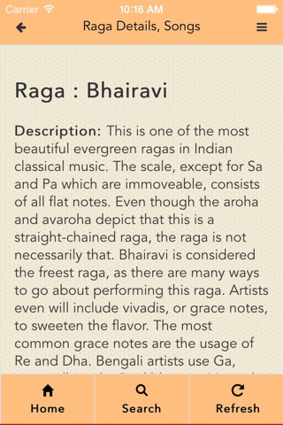 Amazing Ragas screenshot 2