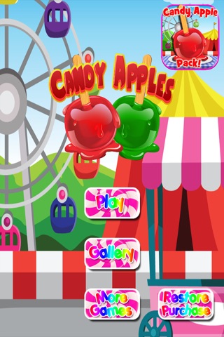 Candy Apples - Kids Food & Cooking Games FREE screenshot 2