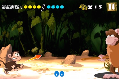 A Banana Monkey Kong Aim – King of the Jungle Ape-s Ring Toss screenshot 2