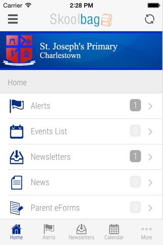 St Joseph's Primary School Charlestown - Skoolbag screenshot 2