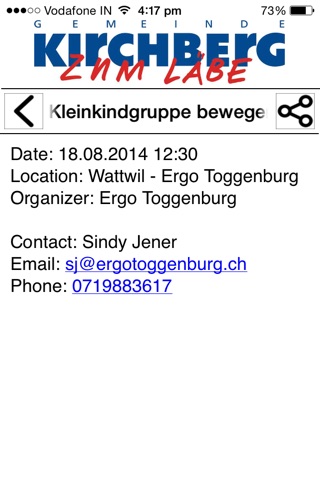 Gemeinde Kirchberg SG screenshot 3