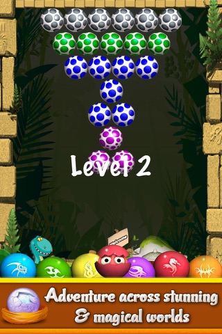 Dinosaur Eggs : Shooter Ball screenshot 2