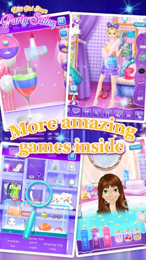 Party Salon - Girls Makeup & Dressup Games(圖5)-速報App