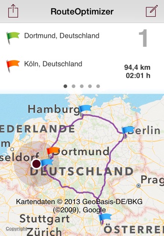 RouteOptimizer screenshot 2