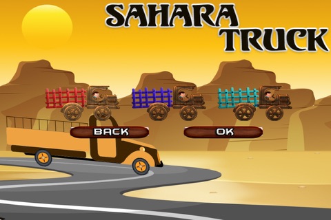 Sahara Truck - Desert Pyramid Delivery screenshot 2