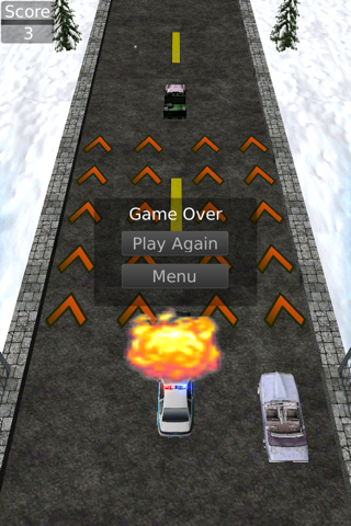 Highway Police Car Chase Smash Bandits 3D screenshot 4
