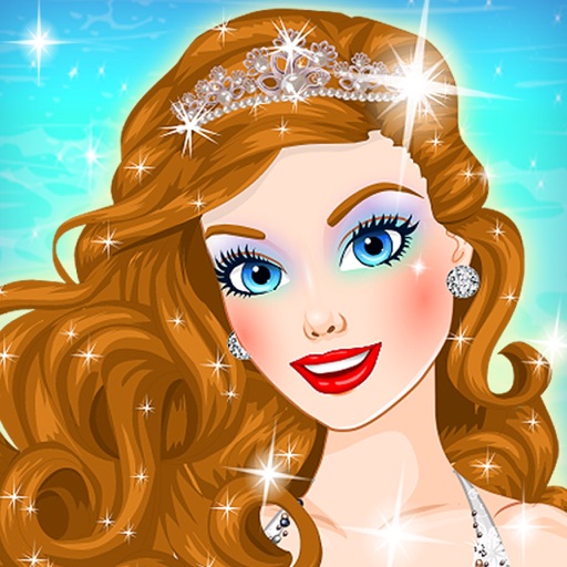 Mermaid Princess Make Up Salon - Dress up game for girls and kids Icon
