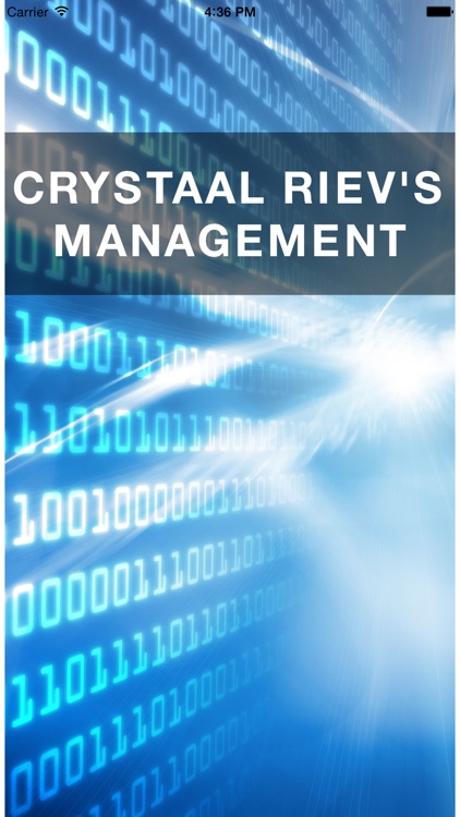 CRYSTAAL RIEV'S MANAGEMENT