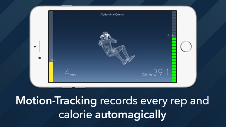7 Minute Motion-Tracking Workout screenshot-0