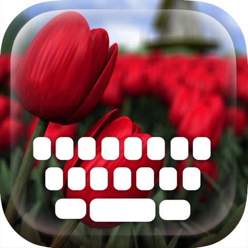 Custom Keyboard Flower and Beautiful Blossoms : Color & Wallpaper Themes in the Garden Style Icon