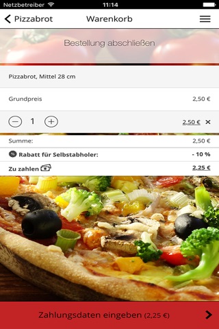 Jumbo Pizza Köln screenshot 3