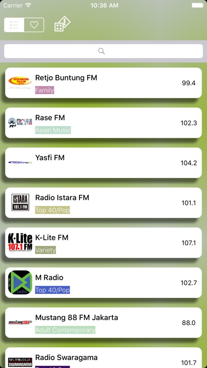 Radio Indonesia (Indonesian) - The best radios stations for free music, sports, news.