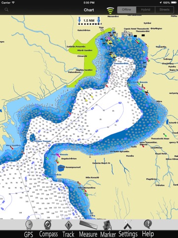 Aegean N. Nautical Charts Pro screenshot 3