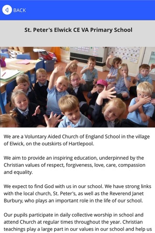 St Peters Elwick CE VA Primary School screenshot 2