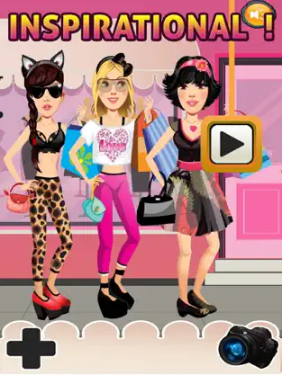Captura 1 My Modern College Girl Fashion Boutique Mall Life Dress Up Game iphone