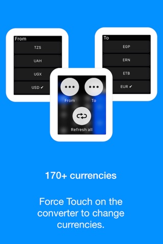 WatchExchange - Currency converter screenshot 2