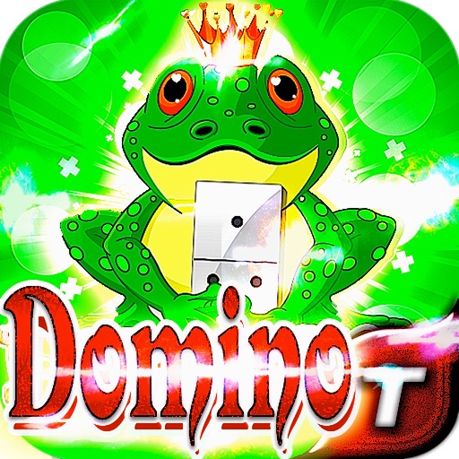 Roller Pad King Frog Dominoes Game - Free HD Easy Live Casino Fun Free Dominoes Pro Edition icon