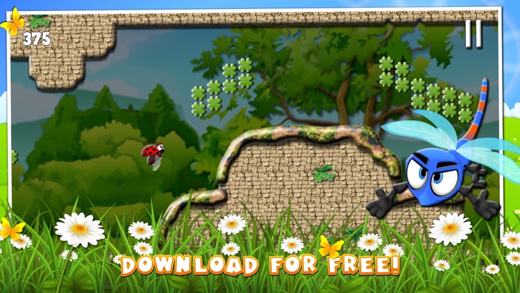 Happy Bugs ~ new best free bug flight game screenshot-4
