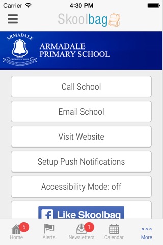 Armadale Primary School - Skoolbag screenshot 3