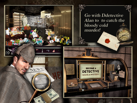 Adventure Of Sherlock Holmes HD : Hidden Objects screenshot 2