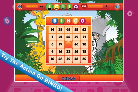 ` Action Go Bingo – FREE Pocket Bingo Game Mania! screenshot 4