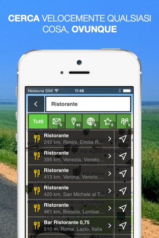 NLife Italy - Navigazione GPS, traffico e mappe offline screenshot 4