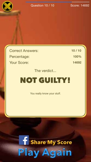 Criminal Justice Terminology Quiz(圖4)-速報App