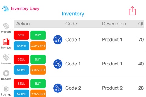 Inventory Stock Sale Manager screenshot 2