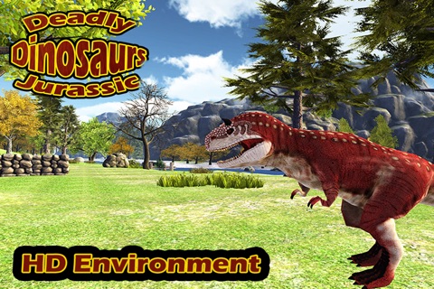 Deadly Dinosaur Jurassic T-Rex : Crazy Dino Animal Hunting in Ultimate Jungle Environment screenshot 3